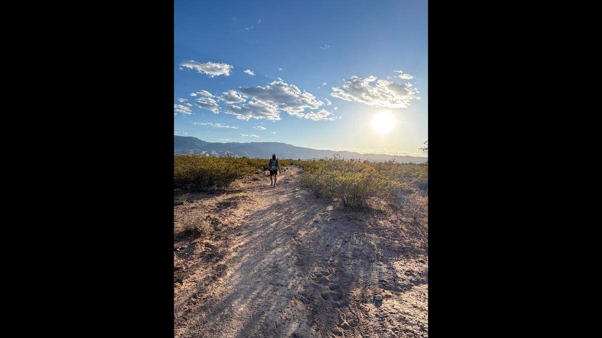Los Banos’ James Thornton competes in the Cocodona 250 in Arizona.