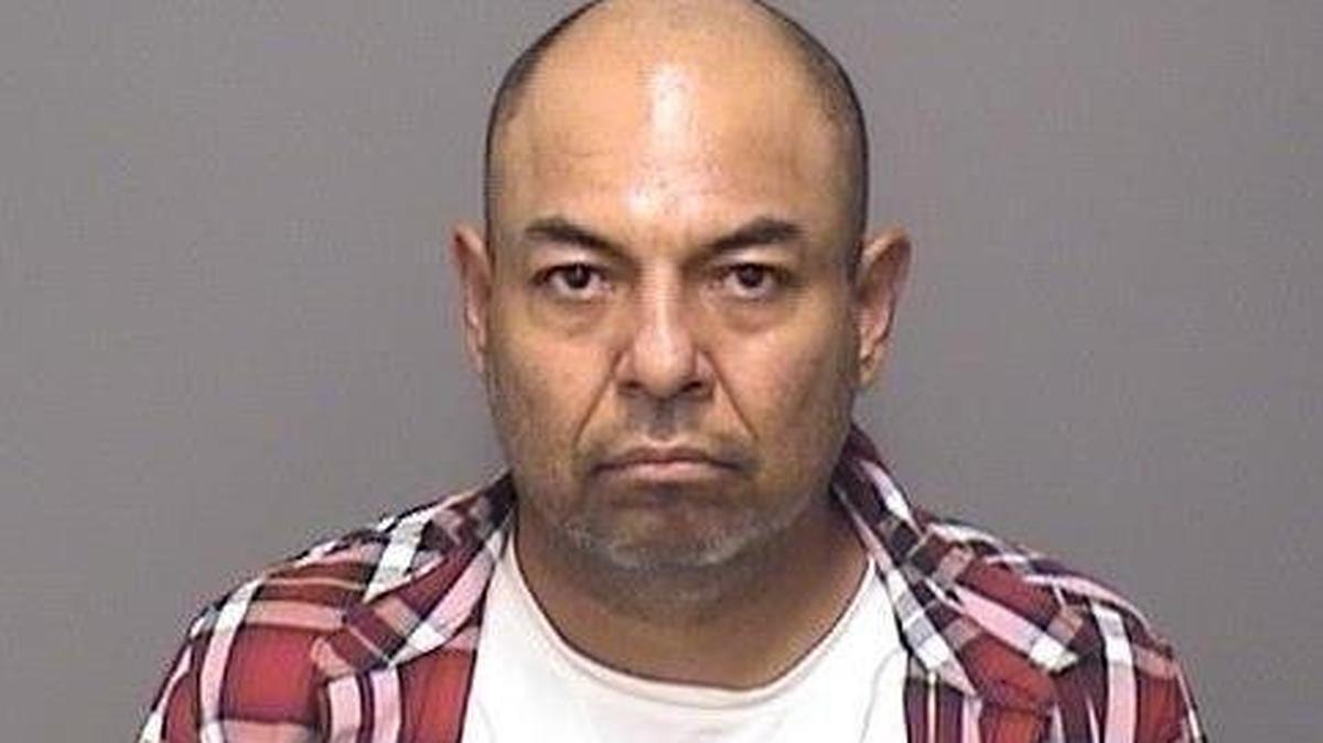 Juan Eduardo Ramos Reyes, 46, of Santa Ana, was arrested Wednesday, after officers located more than 30 pounds of methamphetamine in a car he was driving, according to the California Highway Patrol.