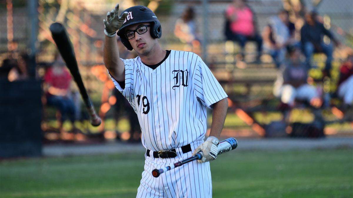 Merced High junior Andrew Nannini wears No. 19 to honor his father Brian, who wore No. 12, and his uncle Kevin, who work No. 7. Add the two numbers together and you get Andrew’s No. 19.