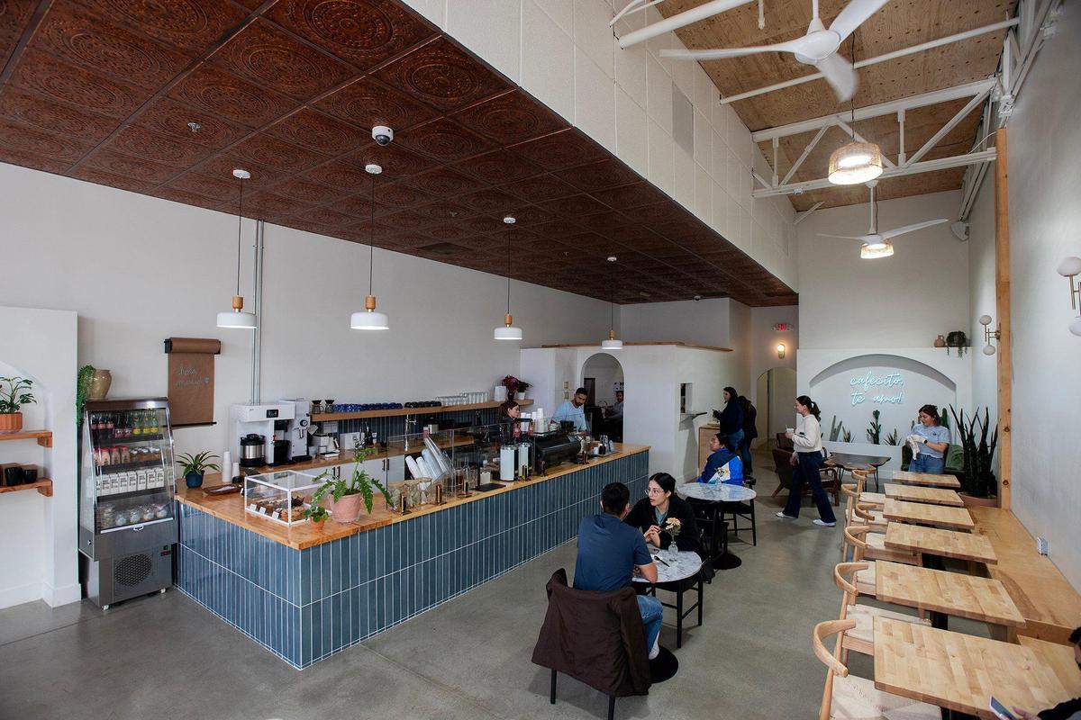Hola Cafecito, a specialty coffee shop located at 429 W. Main Street, opened its doors to the public in Merced, Calif., on Thursday, March 13, 2025.