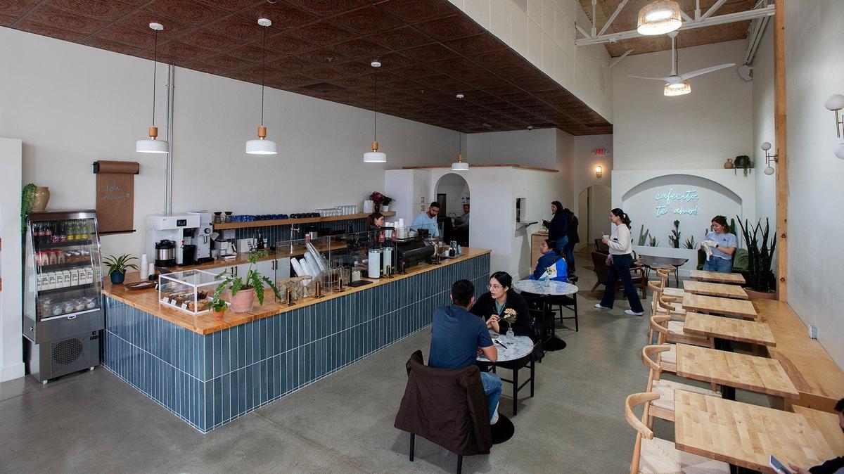 Hola Cafecito, a specialty coffee shop at 429 W. Main Street, opened its doors to the public in Merced on Thursday, March 13, 2025.