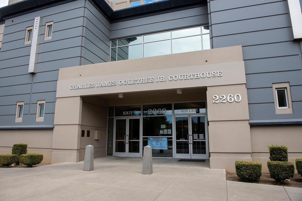 The Merced County Superior Courthouse in Merced, Calif., on Wednesday, Aug. 16, 2023.