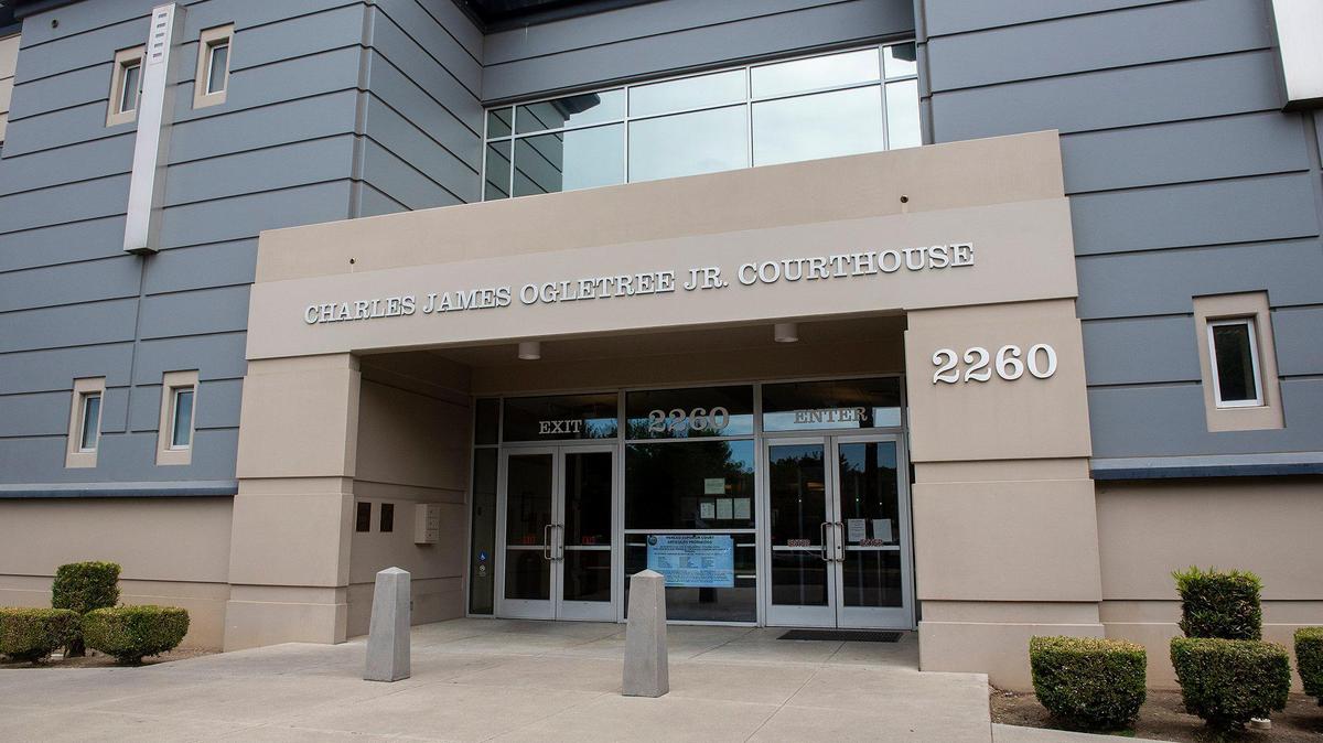 The Merced County Superior Courthouse in Merced, Calif., on Wednesday, Aug. 16, 2023.