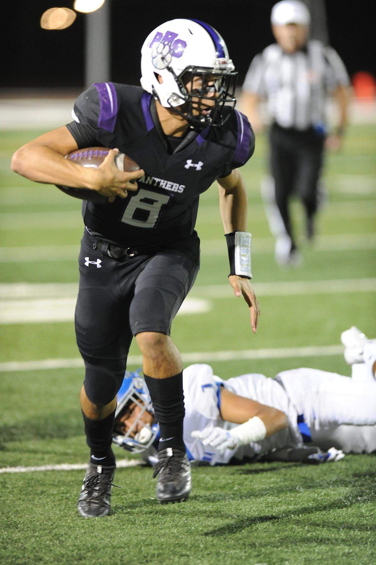 Pacheco High quarterback, Marcus Ordunez rushed for 21 touchdowns and threw 14 more scores to help him earn Western Athletic Conference Offensive Player of the Year.