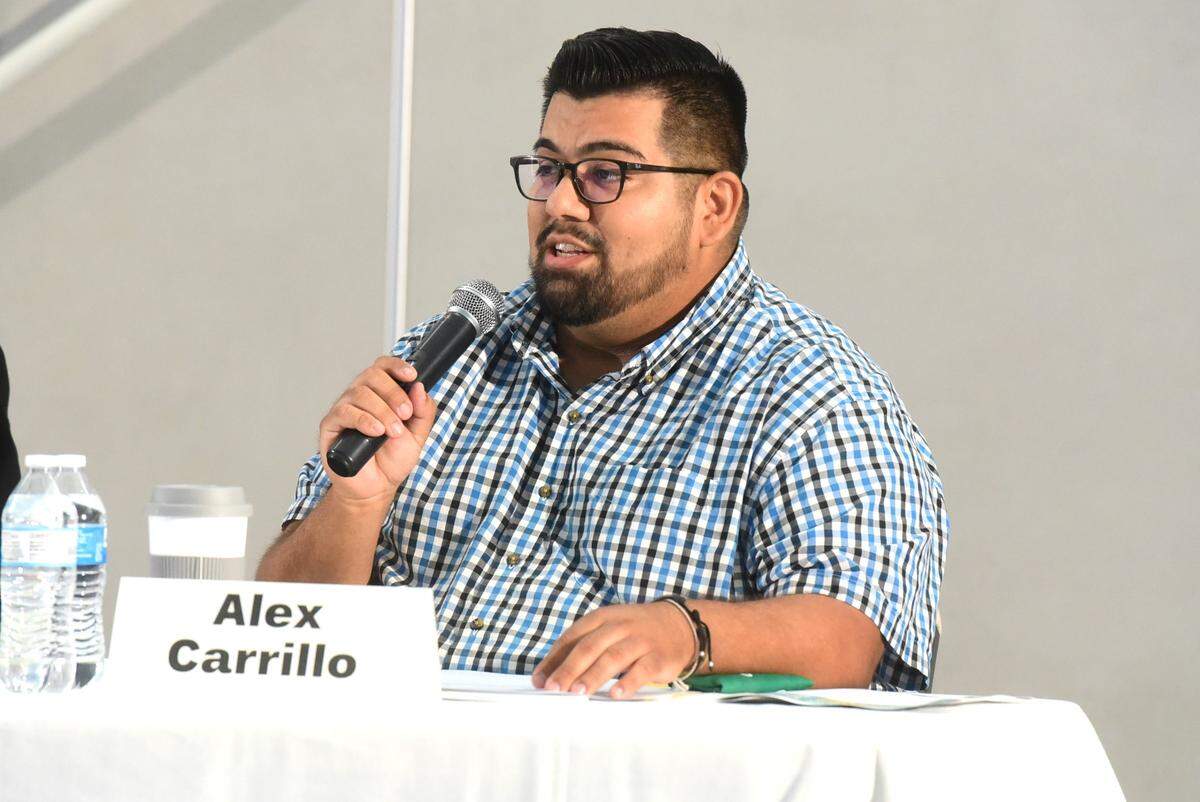 Alex Carrillo is one of three candidates vying for the District 5 seat of the Merced City Council.