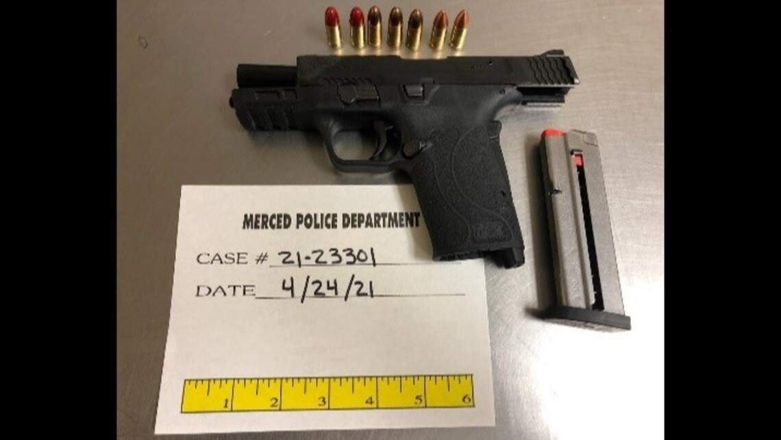 Traffic stop leads to arrest for concealed weapon in Merced, CA ...