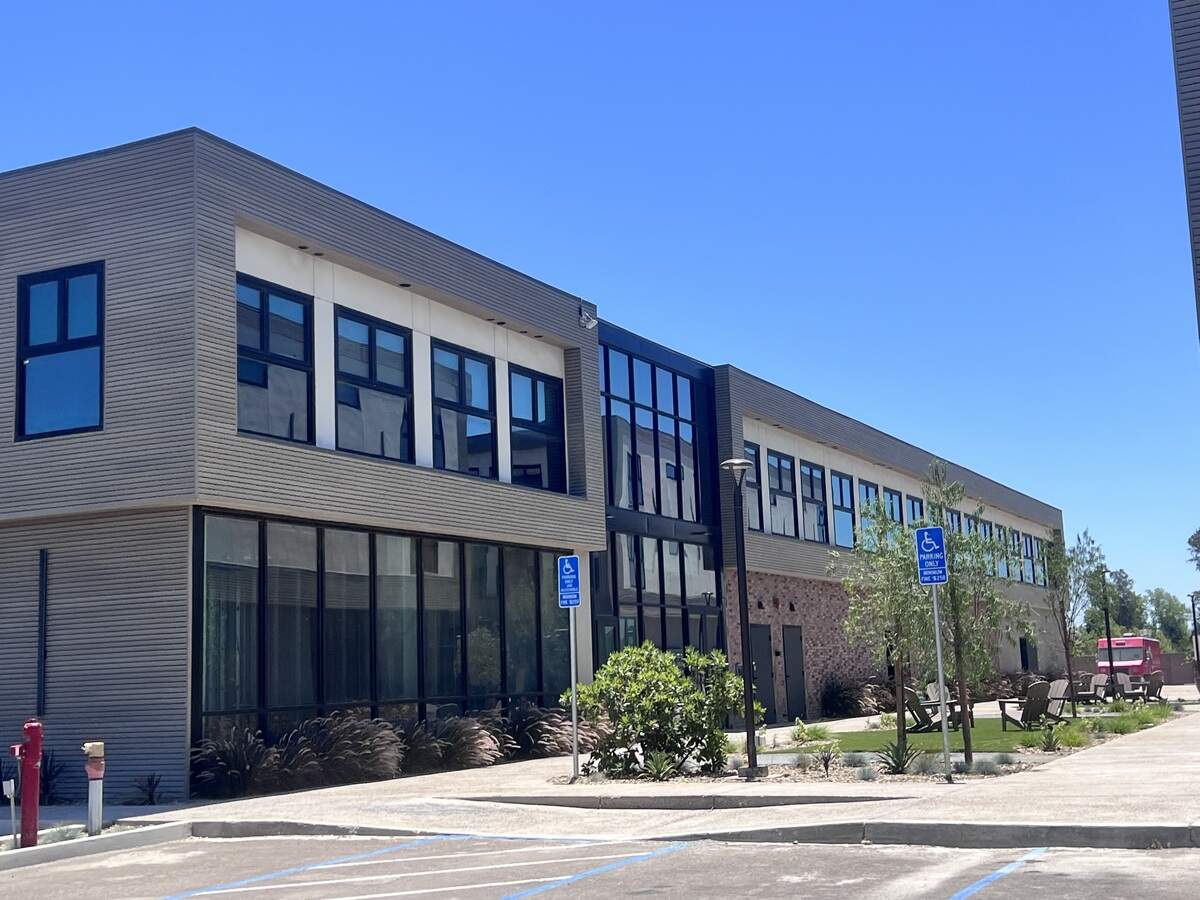 The Hub is a development at 2220 East Yosemite Ave., Merced, featuring off-campus student housing, retail space and restaurants near UC Merced.