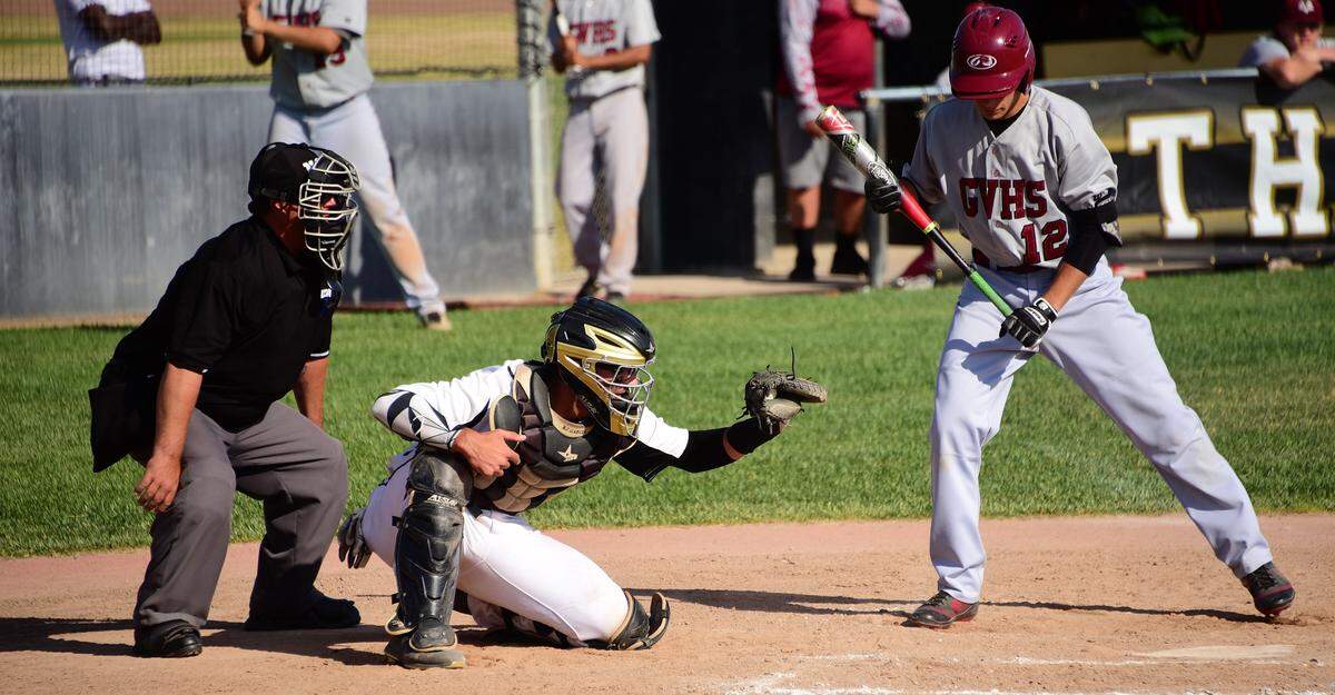Buhach Colony senior catcher R.J. Garcia is one of the few high school catchers asked to call his own pitches when he’s behind the plate.