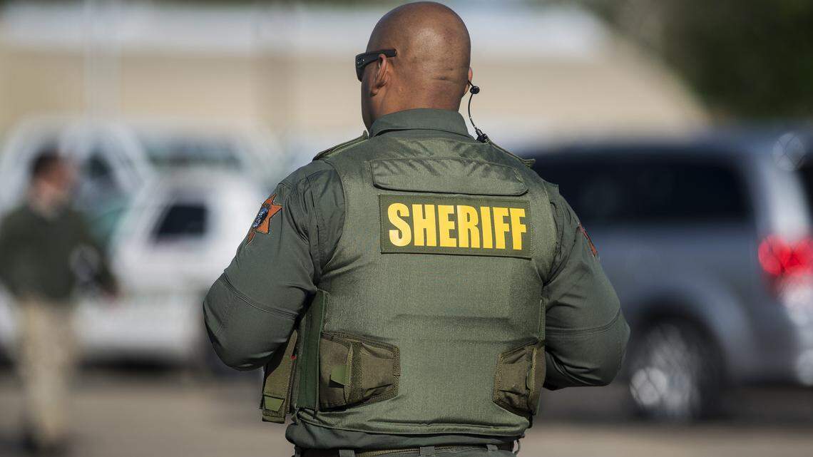 Local, state and federal law enforcement agencies arrest more that 50 gang associates throughout Merced County, Calif., on Wednesday, May 10, 2017.