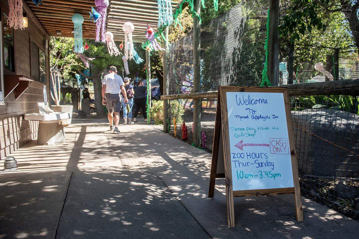 The Applegate Park Zoo in Merced, Calif., on Friday, Aug. 22, 2025. 