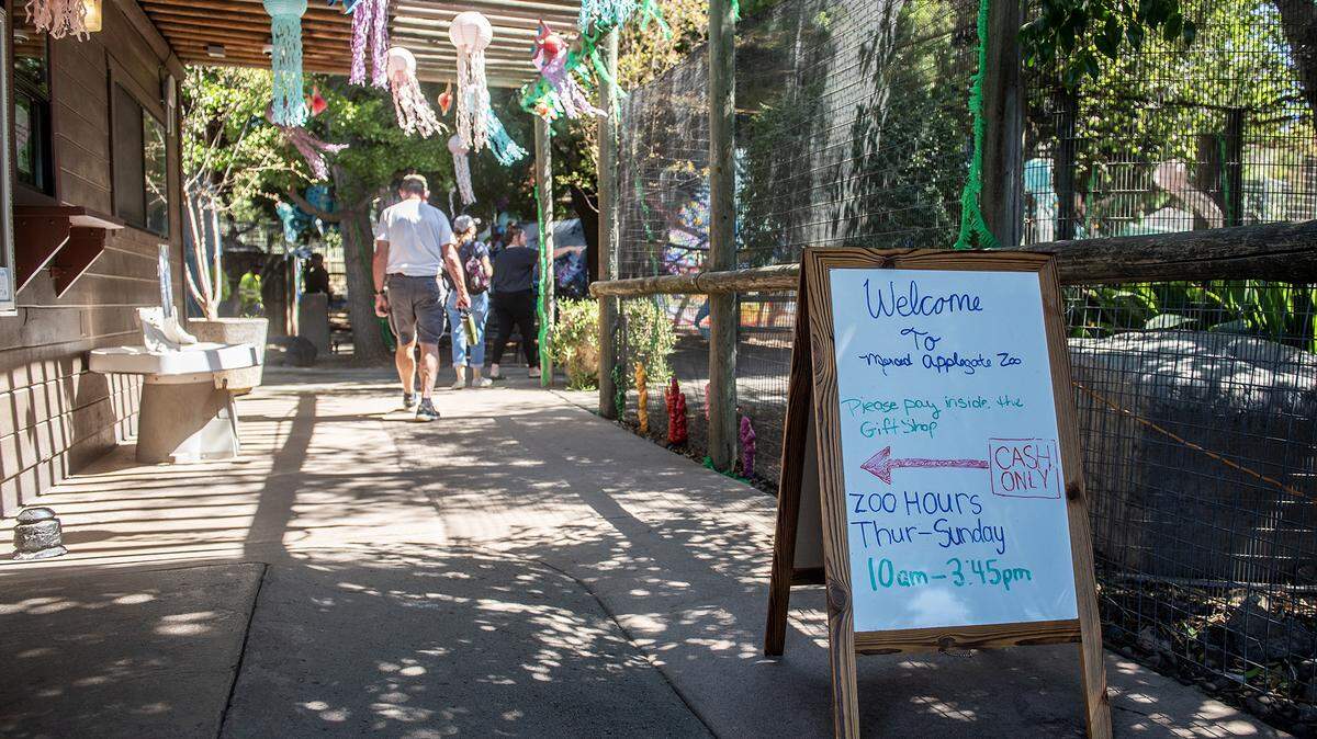 The Applegate Park Zoo is pictured in Merced, Calif., on Friday, Aug. 22, 2025. 