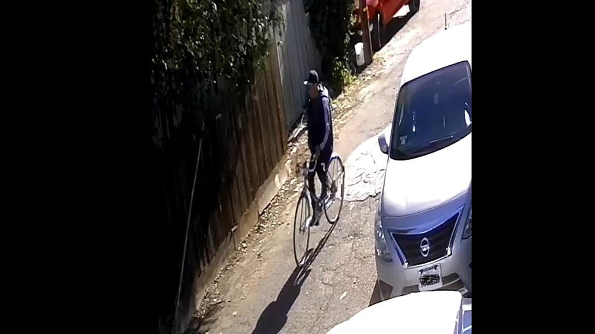 The Merced Police Department released an image of person of interest in a reported assault that sent a 34-year-old man to the hospital on Monday. Image courtesy of Merced Police Department.