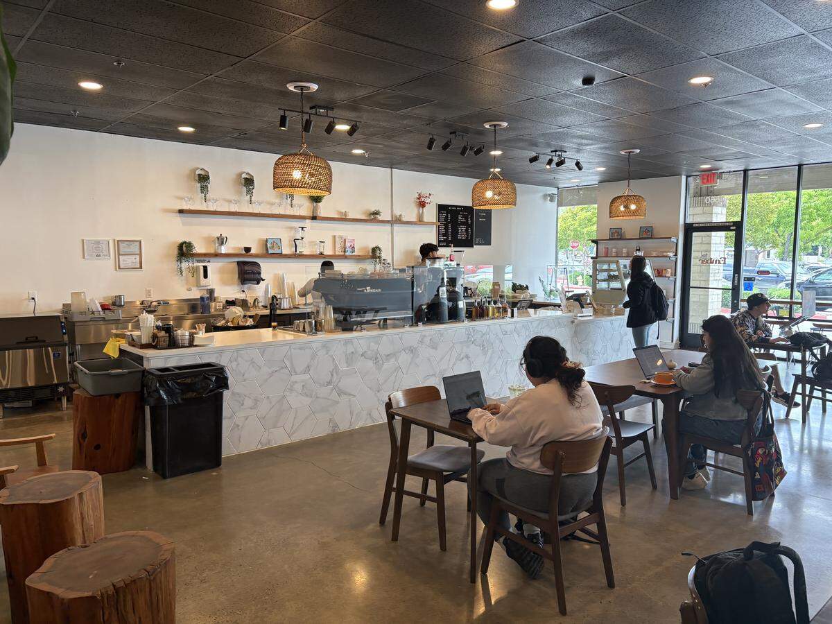 The coffee shop took over the former space of ASIP Coffee Roasters.