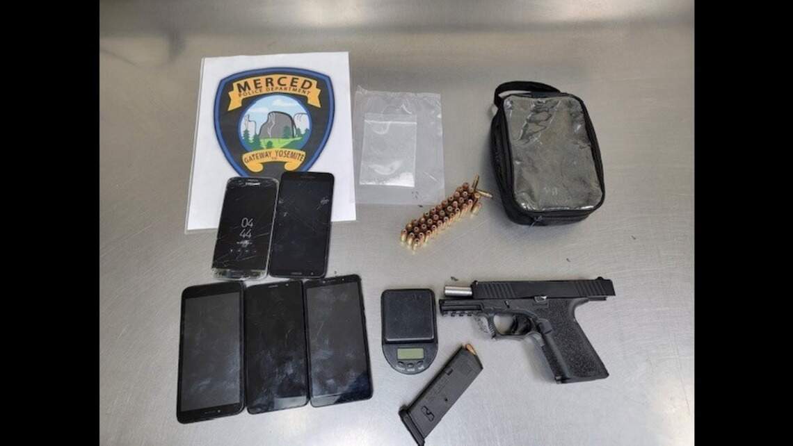 Kerman men arrested on firearm, drug charges in Merced, CA | Merced Sun ...