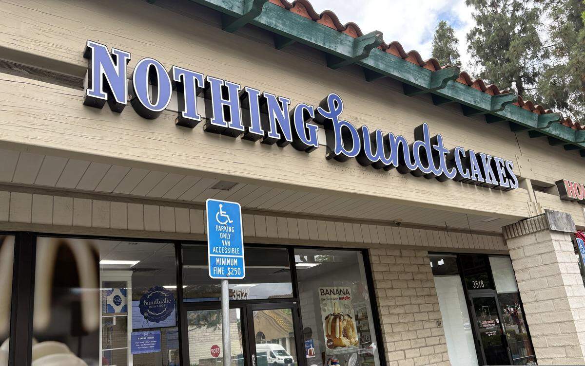 Nothing Bundt Cakes is located at 3522 G St., Merced.