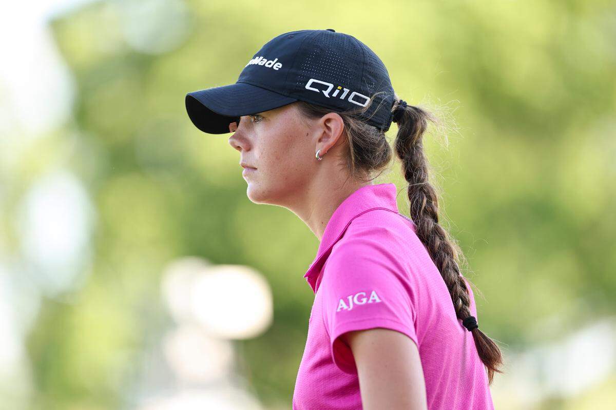 Asterisk Talley as seen on the 17th hole during the first round of the 2024 U.S. Women’s Open Presented by Ally at Lancaster Country Club in Lancaster, Pa. on Thursday, May 30, 2024. (Dustin Satloff/USGA)
