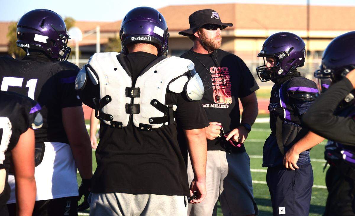 Pacheco High football coach Jeremy Siemiller hopes to bounce back this season after going 1-9 in 2023.