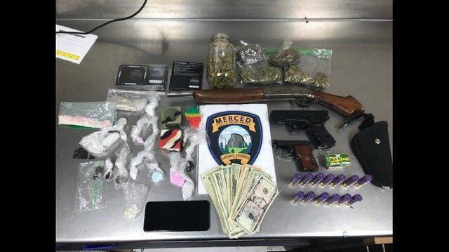 Police say 3 arrested after drugs, guns found at Merced home | Merced ...