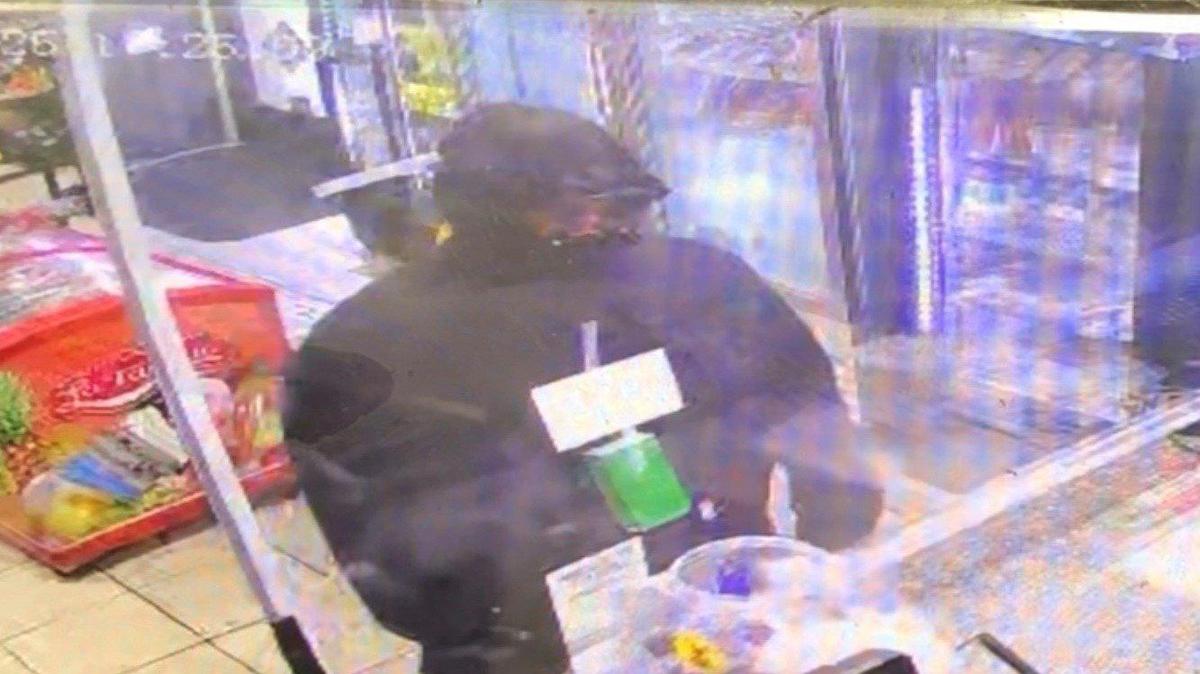 Authorities are investigating after receiving a report of an attempted armed robbery at the Kwik Serv gas station at 1210 R St. in Merced on Saturday, according to the Merced Police Department. Image courtesy of Merced Police Department.
