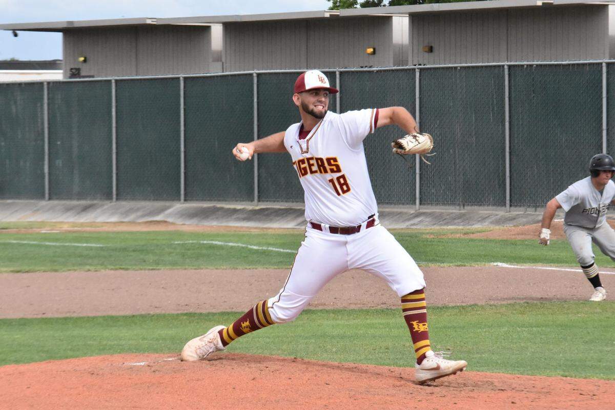 Los Banos High senior Kody Cardoza was named the Western Athletic Conference Pitcher of the Year after compiling a 13-1 record with a 0.76 ERA this season.