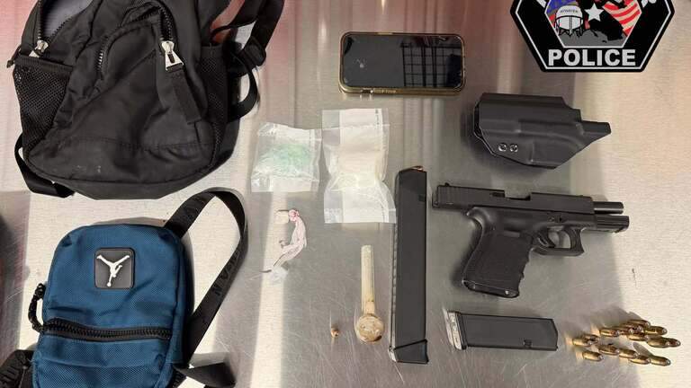 Atwater police arrest convicted felon on gun, drug charges