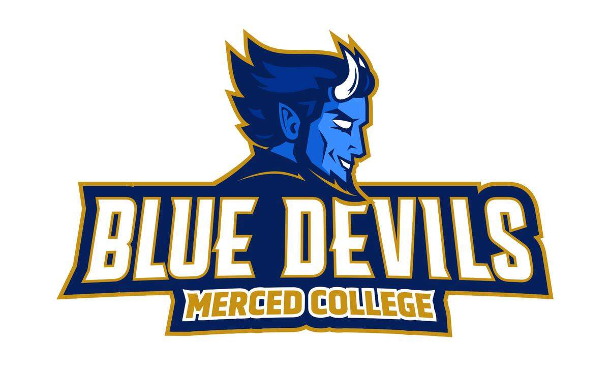 Merced College unveiled a series of fresh new logos and wordmarks for its athletics teams and spirit branding this week inlcuding this new Blue Devil logo.
