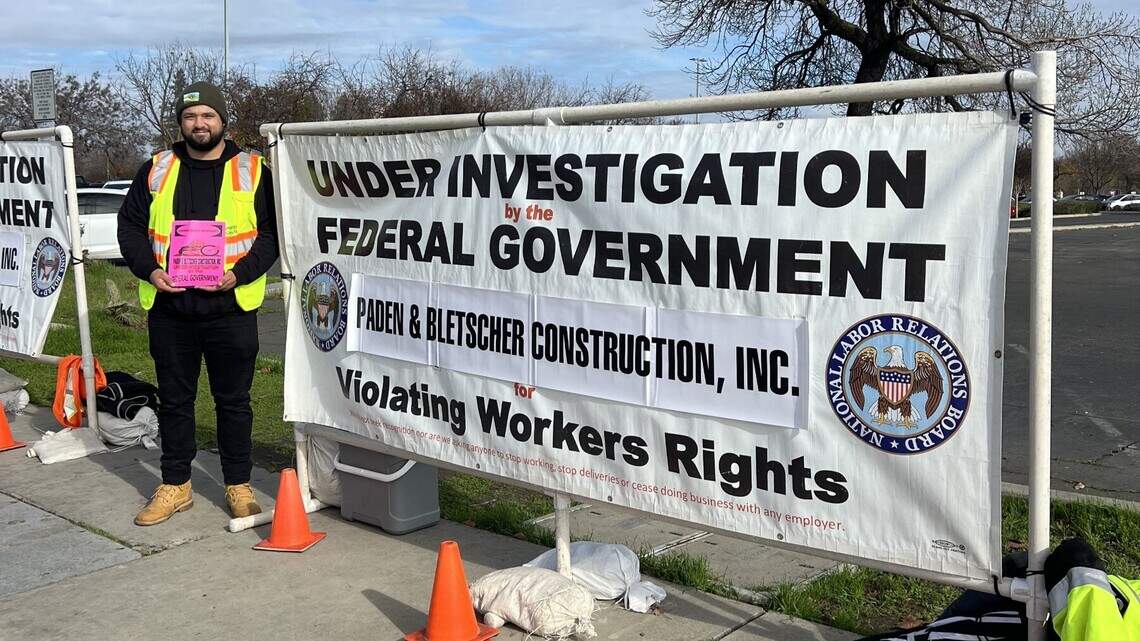 Los miembros del sindicato protestan por la renovación del sitio de Sears en Merced Mall. ¿Cuál es el problema?