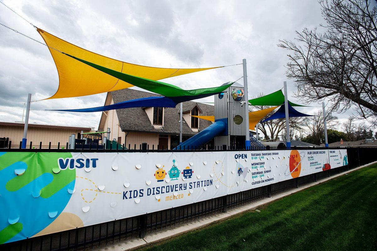 The Kids Discovery Station children’s museum located at 350 W. Yosemite Ave. in Merced, Calif., on Wednesday, March 12, 2025.