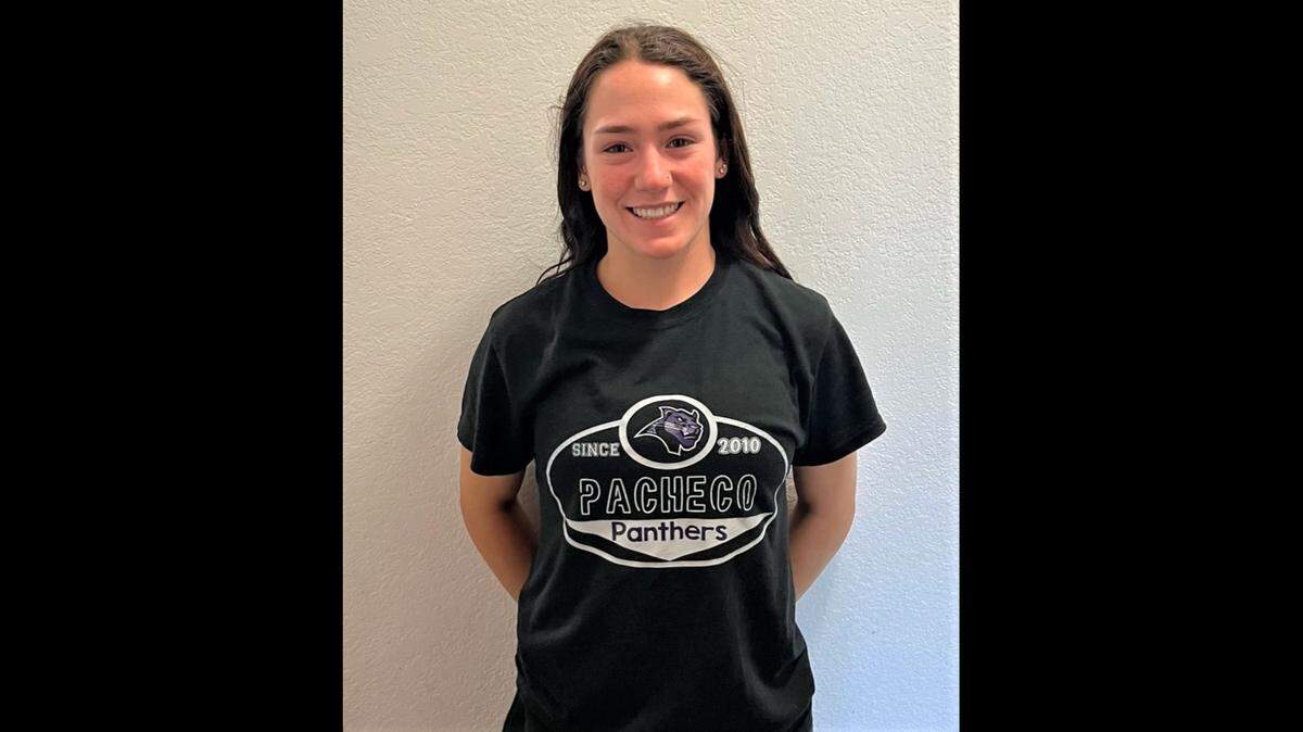 Pacheco High School senior Abi Pikas was selected as the Western Athletic Conference softball MVP by the conference coaches after she finished second in the state with 69 stolen bases this season.