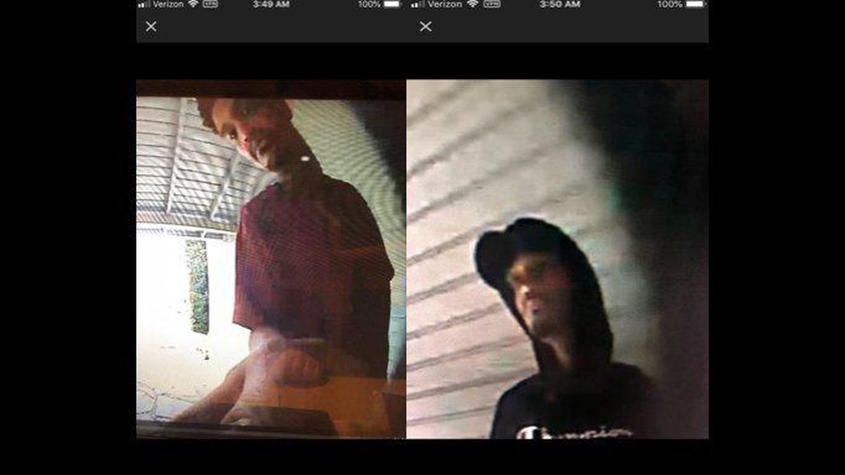 Authorities are asking for the public’s help identifying two subjects after a residential burglary was reported on East 20th Street in Merced on Tuesday, according to the Merced Police Department. Image courtesy of Merced Police Department.