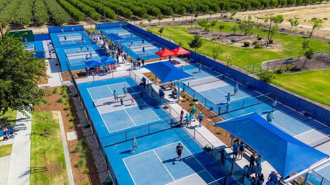 Los Banos opens nine new city-owned pickleball courts
