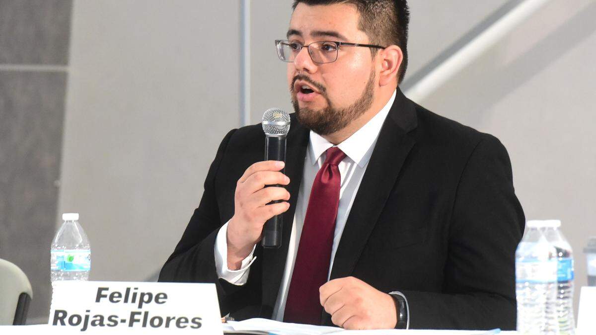 Felipe Rojas-Flores is one of three candidates vying for the District 5 seat of the Merced City Council in the November election.