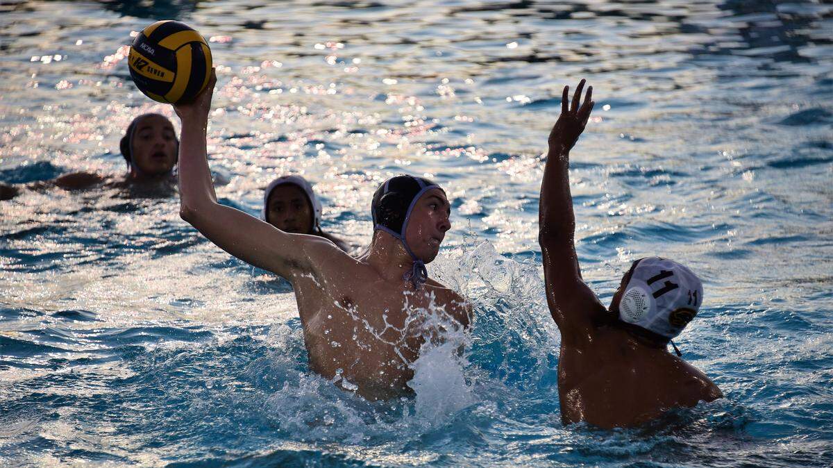El Capitan’s Rocco Cuttone fires a shot against Golden Valley during a game on Tuesday, Oct. 15, 2019 at El Capitan High School.