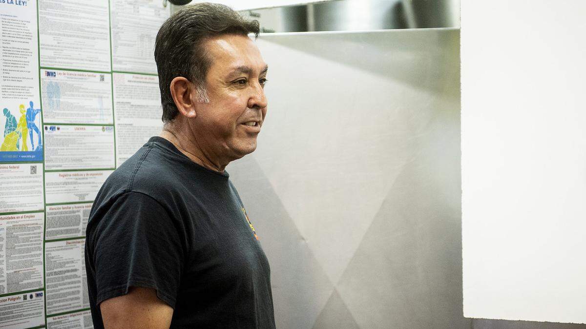 Maria’s Taco Shop owner Enrique Valencia and another business owner intend to file a petition with the City of Merced, calling for increased street food vendor regulation. -Merced Sun-Star File Image.
