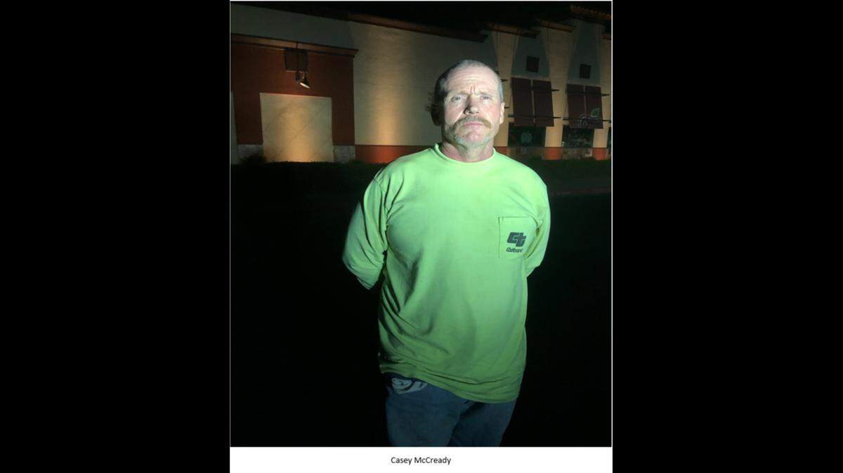 Casey McCready, 51, of Mariposa. Image courtesy of Merced Police Department.
