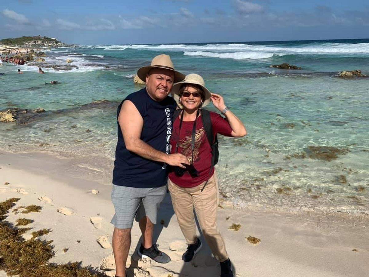 Pamela Juarez, 56, and Jose Juarez, 57, were known by their family and friends for going on adventures. Here they were exploring the Isla de Cozumel, an island in the Caribbean.