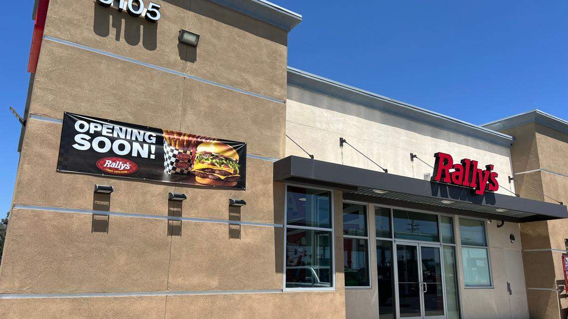 The new Rally’s location will serve up seasoned fries and handcrafted burgers to the Merced community.
