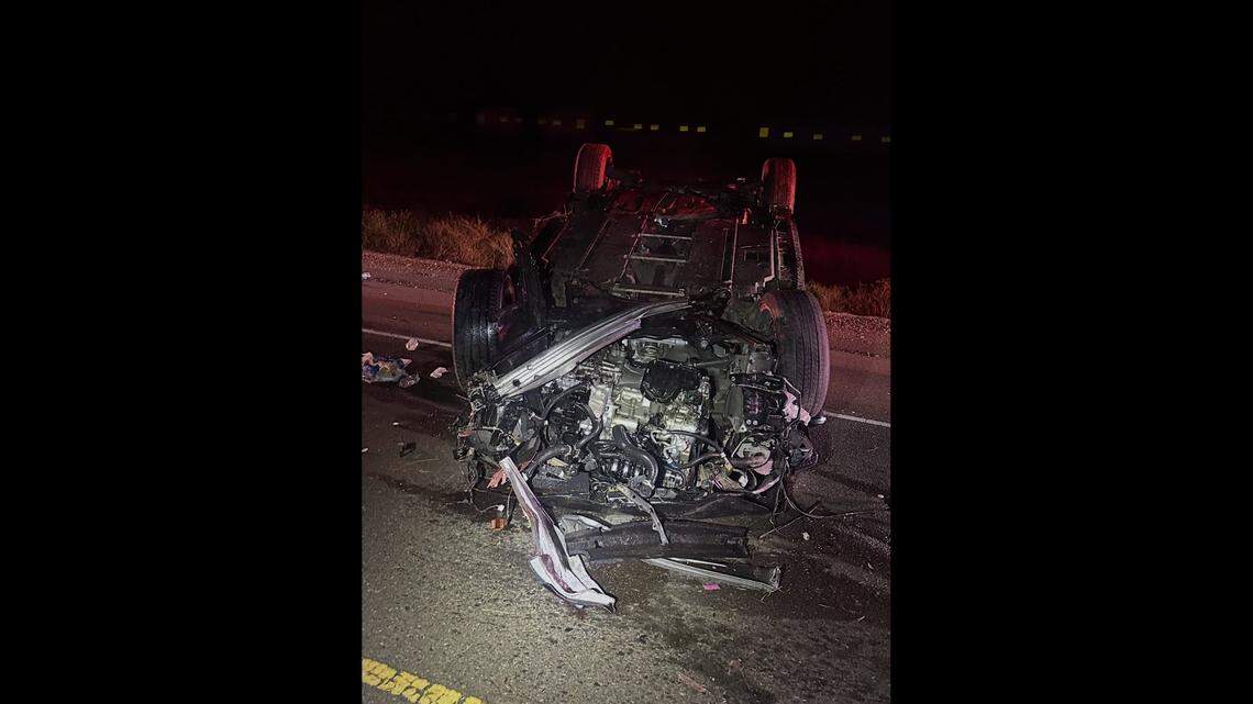 Driver falls asleep on Highway 99 in Merced County, leading to rollover crash