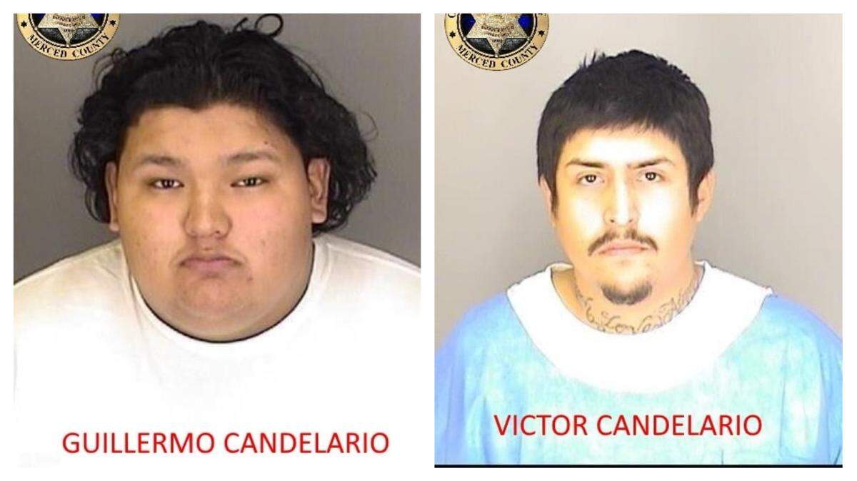 From left to right, Guillermo and Victor Candelario are shown.
