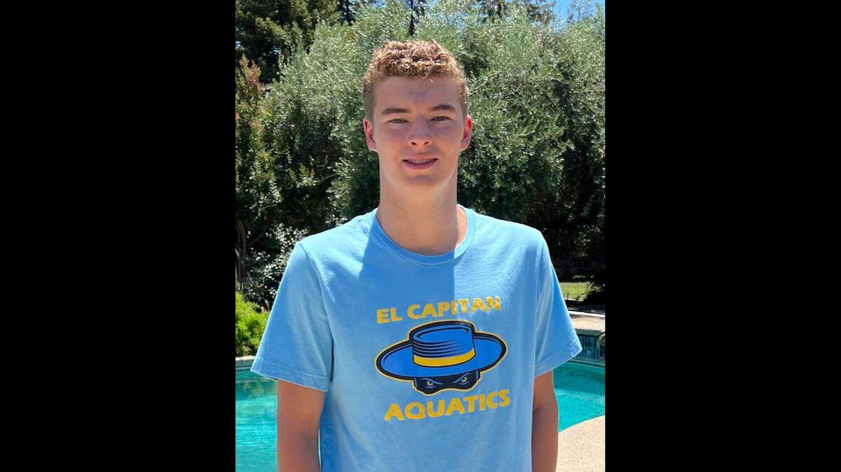 El Capitan High School junior Rob Carpenter is the Merced Sun-Star Boys Swimmer of the Year.