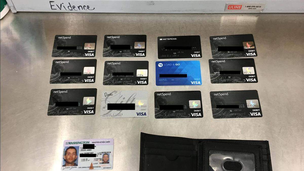 These credit cards were found after Los Banos police arrested three suspects on suspicion of drug crimes and fraud Thursday, July 12, 2018, in the 1200 block of Santa Barbara Street in Los Banos, police said.