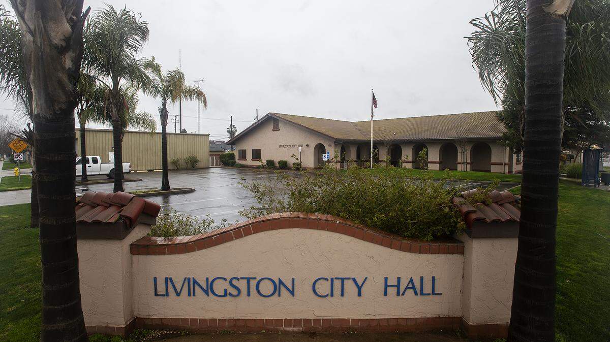 Livingston City Hall located at 1416 C Street in Livingston, Calif., on Thursday, Jan. 28, 2021.