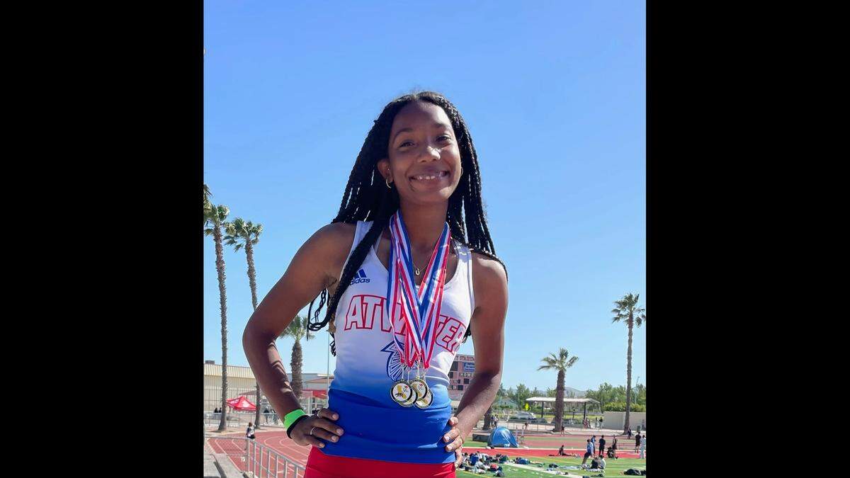 Atwater High School junior Jordin McDowell is the Merced Sun-Star Girls Track & Field Athlete of the Year.