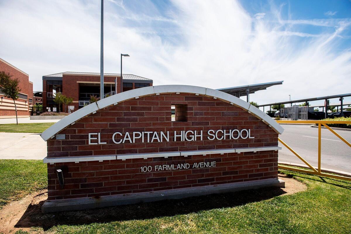 El Capitan High School located at 100 Farmland Avenue in Merced, Calif., on Thursday, May 12, 2022.