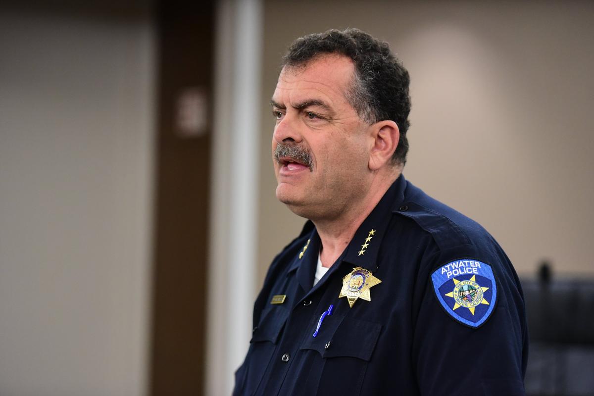 Atwater police Chief Michael Salvador said he believes additional funding from a new tax proposal could add as many as five officers to the city. (File photograph)
