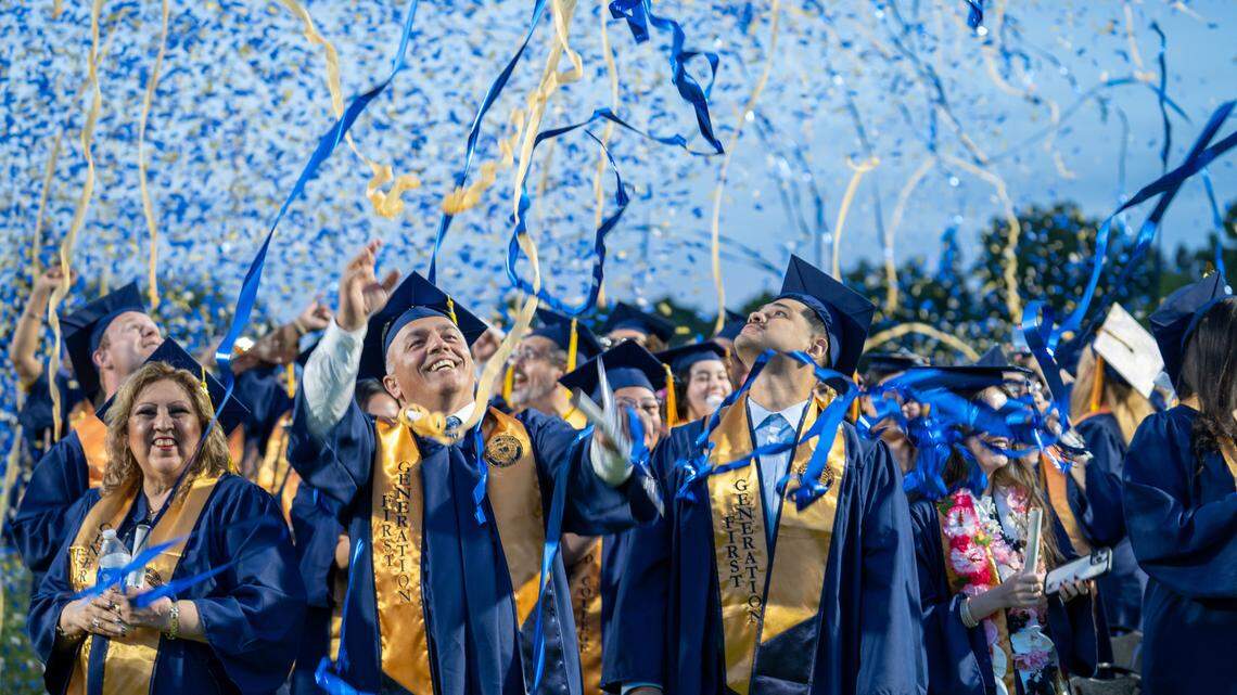 Nearly 800 students walk the stage at Merced College graduation