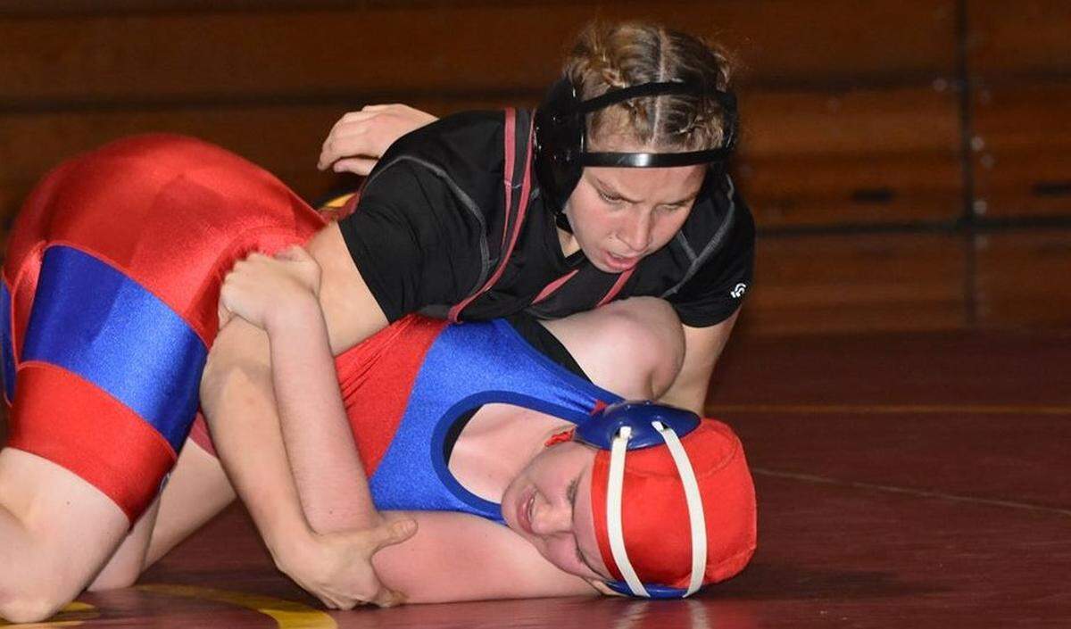 Los Banos High junior Kiana Daniels compiled a 42-7 record this season to earn the Merced Sun-Star Girls Wrestler of the Year honors.