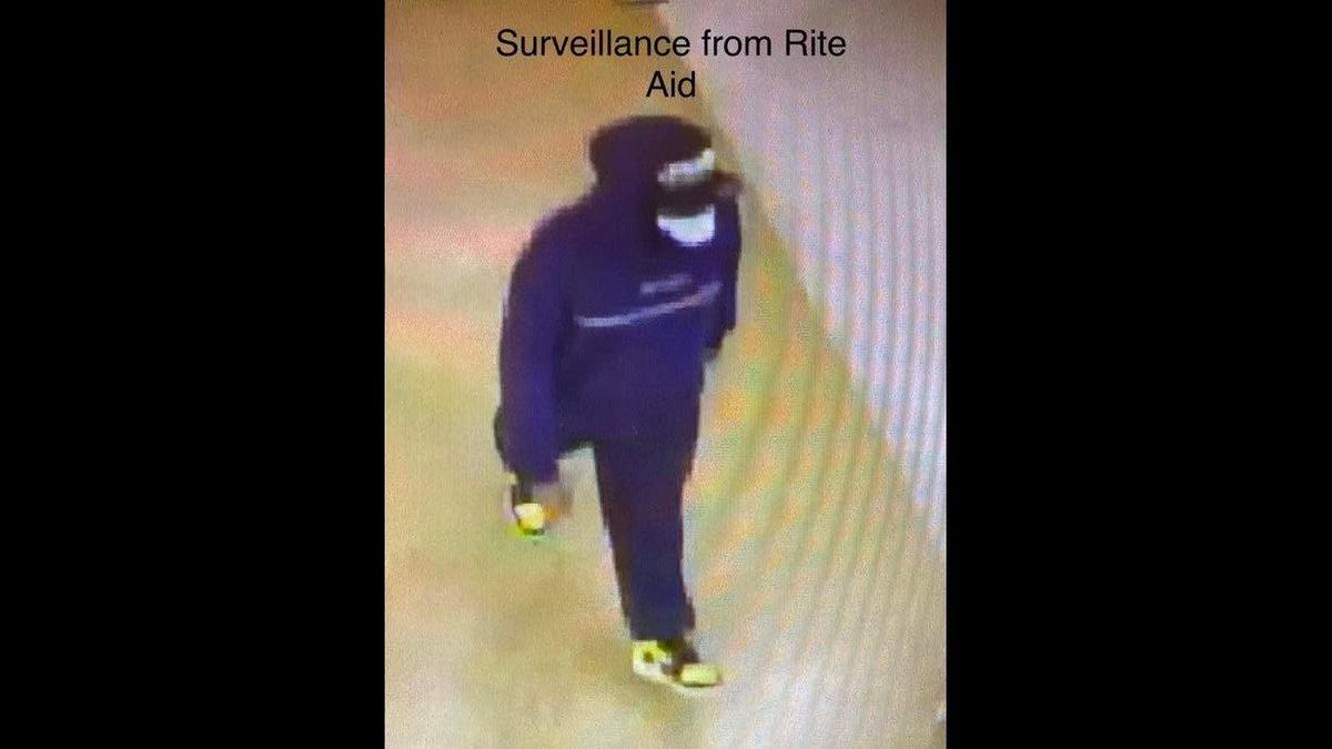 A man accused of attempted armed robbery at a Merced Rite Aid at 3142 G St. was arrested by officers Saturday, April 16, 2022, according to the Merced Police Department. Police said the suspect was found with a BB gun in his waistband. Image courtesy of Merced Police Department.