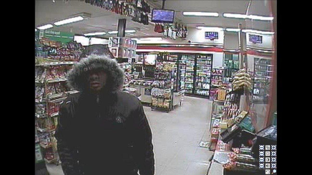 A man accused of robbing a Merced 7-Eleven store twice, was located and arrested by officers in Merced on Thursday, according to the Merced Police Department. Image courtesy of Merced Police Department.