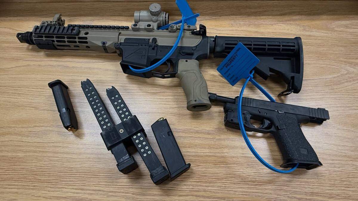 Four times this month California Highway Patrol officers have made traffic stops that resulted in getting guns off the streets.